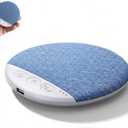 Bluetooth Pillow Speaker for Sleeping, 12mm Ultra Thin Under Pillow Speaker Wireless Sleep Aid with White Noise, Mini Private Sleep Sound Box for Side Sleepers (Blue)
