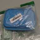 STUKCAZE External Hard Drive Case for Seagate Sandisk WD Elements My Passport Canvio Basics Portable Carrying Case Hard EVA HDD SSD 1TB 2TB 4TB 5TB Hard Drives Case (SEAGATE-Blue-Medium)