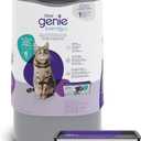 Litter Genie Easy Roll Pail | Cat Litter Box Waste Disposal System for Odor Control | Includes 1 Continuous Refill Bag