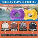 2 Packs Hot Tub Spa Mineral Filter Cartridge for Dimension One Spa Filter - 01512-261 Spa Replacement Parts - Compatible with Vision Hot Tub Filter - Purple & Orange