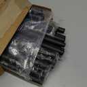 STORAGE MANIAC Long Expandable Shoe Rack, 24 Pairs Metal Wide Stackable Shoe Rack, Adjustable Shoes Shelf, Freestanding Shoes Organizer for Closet, Entryway, Hallway, Garage, Front Door, 4 Tiers (Black)