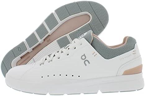 On Women's The Roger Advantage Sneakers (White/ Rose, 9 Medium US)
