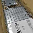 VEVOR Live Animal Cage Trap, 31" x 10" x 12" Humane Cat Trap Galvanized Iron, Folding Animal Trap with Handle for Rabbits, Stray Cats, Squirrels, Raccoons, Groundhogs and Opossums
