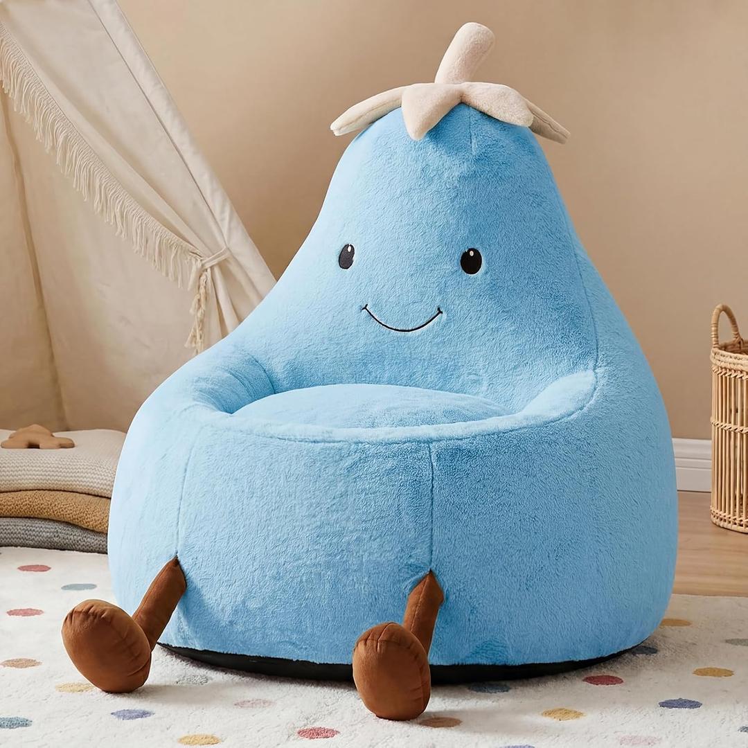 31" Kids Bean Bag Chair for Reader, Living Room, Bedroom