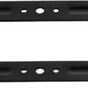 Pack of 2 Lawn Mower Blade Replacement AB2100 Compatible with EGO Power+ 56V Models LM2100 LM2101 LM2100SP LM2102SP, Black Mulching Lawn Mower Blade 21 Inch Deck