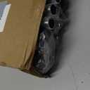 Heavy Duty Curtain Rods for Windows 66 to 120 Inch,1 Inch Adjustable Black Curtain Rod with Easy Installation and Modern Design,Decorative Long Drapery Rods with Metal Finials (A1,Black,30-120")