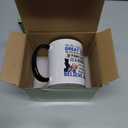 WENSSY You're a Really Stepdad Mug, Best Stepdad Gifts, Funny Birthday Father's Day Gifts for Step Dad from Daughter Son 11 OZ Black Handle