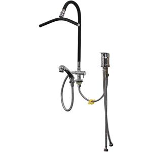 Hair Washing Equipment with Faucet for Baber Shop, Hair Salon Tools for Waterfall Outlet, Shampoo Bowl Accessories, Scalp MassagAdjustable and Flexible, Black
