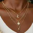 24PCS Gold Curb Necklace Chains for Jewelry Making 2MM 18K Gold PVD Plated Stainless Steel Curb Link Chains Bulk for DIY Necklace