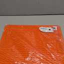 Silicone Dish Drying Mat for Multiple Usage,Easy clean,Eco-friendly,Heat-resistant Silicone Mat for Kitchen Counter or Sink,Refrigerator or drawer liner Orange L 16 inches x 12 inches