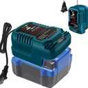 URUN Fast Charger Replacement for Kobalt 24-Volt Max Battery Charger Compatible with Kobalt 24-Volt Max KB624-03 KB524-03 KB424-03 KB224-03 Series Power Tools Battery (Only 24V Batteries)