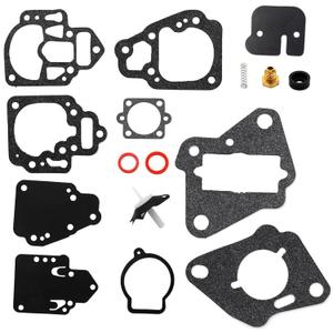 EATAKWARD 18-7212 Carburetor Rebuild Kit, 1395-97611 1395-9725 Gasket and Diaphragm Kit, Compatible with Mercury or Compatible with Mariner 6, 8, 9.9, 10, 15, 20 and 25 HP 2cyl, 1395-811357, 1395-9179