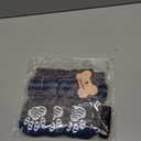 PUPTECK Anti-Slip Dog Socks with Double Sides Grips Booties, Traction on Hardwood Floors to Prevent Licking Paws, Dog Shoes for Cold Hot Pavement, for Medium Large Senior Dogs, Navy Blue (Large (4 Count))