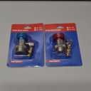 R134a Quick Coupler Adapter, Adjustable R134a Adapters and AC Hose Fittings, HP and LP Connectors for R134a Car AC System Evacuation Recharging and More, 1/4" Flares,2 Set