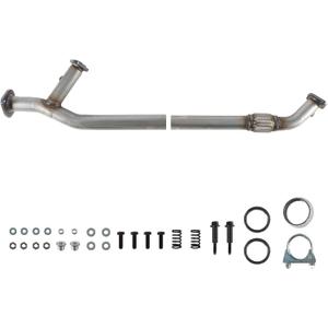 Front Flex Pipe Exhaust Pipe Compatible With Toyota Sienna 2004-2006 3.3L V6, FWD Model Only