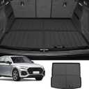 Custom for 2018-2025 Audi Q5 SQ5 Cargo Mats Trunk Liner All Weather TPE Protection Mat Accessories (for 2018-2025 Audi Q5/SQ5)