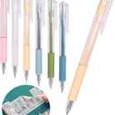 Knife Pen Craft Cutting Tools - Precision Paper Cutter Pen with Refillable Tungsten Steel Cutter Head Refill, 6 PACK