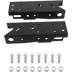 2PCS Rear Frame Repair Sections for 1999–2014 Chevy Silverado & GMC Sierra 1500 – Weld-On Rust Repair Kit – Driver & Passenger Side