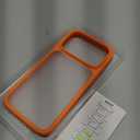 TORRAS for iPhone 17 Pro Case, Beyond Military-Grade Protection, Camera Control Button, DIY Buttons, Translucent Matte Slim Thin Shockproof Hard Back Anti-Scratch case for iPhone 17 Pro, Cosmic Orange