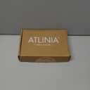 ATLINIA Linen Pillow Cases Standard Sham - 20 x 26 Inch Bed Pillow Protector Cover Set of 2 Bedding Cooling Neutral Pillowcase Shams Dusty Blue