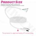 9701025 Mixer Cord Power for KitchenAid Whirlpool Stand Mixer Replacement, Compatible with KitchenAid Whirlpool PS3489603 W10325327 W10164882 AP4926890 Various Models, White