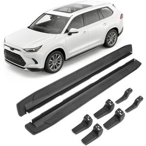 Running Boards Side Steps Compatible with Toyota Grand Highlander/Lexus TX350 TX500h TX550H+2023 2024 2025 2026 Accessories, 2PCS Heavy-Duty Nerf Bars Pedals Quick & Easy to Install