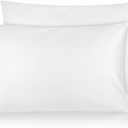 Cotton Toddler Pillowcase 14x20 Envelope: Long-Staple Cotton, Ultra Soft Breathable Durable, Travel Pillow Cover 2 Pack by Fittia (Ivory)