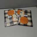 4 x Hello Pumpkin Fall Garden Flag, 1218 Inch Double Sided Yard Flag, Autumn Farmhouse Seasonal Holiday Yard Outdoor Thanksgiving Decoration (Pumpkin)