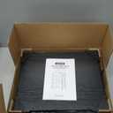 Night Stand Bedside Charger Bedroom - Nightstand with Charging Station & LED Light Strip, Night Stand with Storage Shelf & 2 Fabric Drawers, Morden End Table with U-S-B Ports & AC Outlets