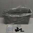 Joben Oligey 3 Set [Extra Large] Hanging Wall Baskets ,Wire Basket For Storage Pantry, Farmhouse Food Storage Kitchen Pantry Laundry Closet Garage RV ,Black