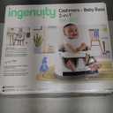 Ingenuity Baby Base 2-in-1 Booster Feeding and Floor Seat with Self-Storing Tray - Cashmere