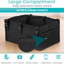 Vive Rollator Accessories Bag - Under Seat Rollator Walker Basket for Seniors - Extra Large - Underseat Pouch Tote for Rolling Walkers - with Reinforced Liner to Prevent Sagging