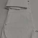 White Linen 100% Blackout Curtains 96 Inches Long 2 Panels Set Thermal Insulated Curtains for Living Room Back Tab Rod Pocket Room Darkening Curtains for Bedroom Nursery, 52x96