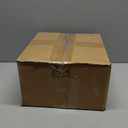 Set of 3 Wooden Trinket Display Shelf Shadow Box with Shelves 10 x 15 Inch Large Wall Mounted Display Storage Mini Figures Curio Trinket Medals Crafts Collections(Brown,Box Shape)