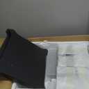 A Pair of Speaker Stands, Heavy Duty Speaker Stand Holds Bookshelf/ Satellite/ Large Speaker, Vibration-Absorbing MDF Design, 1.96×1.96in Metal Column Support, Holds 88lbs Speaker (Black, 11.8in)