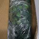 BLEUM CADE Fake Hanging Plants, 2pcs Artificial Hanging Potted Plant, Faux Mandala Vines Hanging Plant Greenery for Wall Shelf Home Living Room Indoor Outdoor Decor