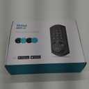 Veise VE07-H Fingerprint Smart Locks for Front Door with Handle Set, App Control, Keyless Entry Keypad Deadbolt, Digital Electronic Touchscreen, Easy Install, Auto Lock, Matte Black