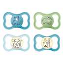 MAM Air Day & Night Baby Pacifier, for Sensitive Skin, Glows in The Dark, 16+ Months, Baby Boy, 2 Count (Only 2 of the 4)