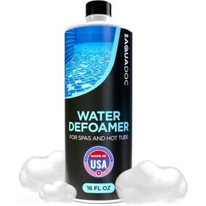 Hot Tub Defoamer - Spa Defoamer for Hot Tub Owners 16oz, Spa Anti Foam to Keep Foam Down, HotTub Chemicals Made in The USA - AquaDoc