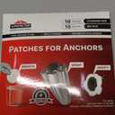 X-Protector Patches for Anchors - 20 PCS Set of 2 Sizes - Loose Wall Anchor Fix Pad - Dry Wall Anchor Repair Pads - Plaster Wall Anchors - Wall Anchors Repair Patches to Keep Them in Place! (10 PCS Big + 10 PCS Standard Sizes)