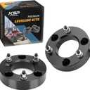 KSP 2in Level Kits for F150 2004-2026,2" Front Leveling Lift Kits Compatible with Expedition 03-18,Mark LT 2005-2008, Aluminum Forged Strut Spacers Raise the Truck 2inchPackage of 2pcs