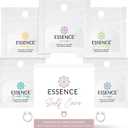 Essence Nasal Diffuser Self Care Bundle – Essential Oil Silicone Nose Rings for Stress, Energy & Mental Clarity – Wearable Aromatherapy Pack for Wellness & Mood Balance