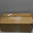 Amazon Basics Glass Food Storage Containers, Leak Proof, Oven Safe, Easy to Clean, Stain Resistant, Set of 7, 14 Pieces Including Lids, BPA-Free, Clear with Blue Silicone Ring