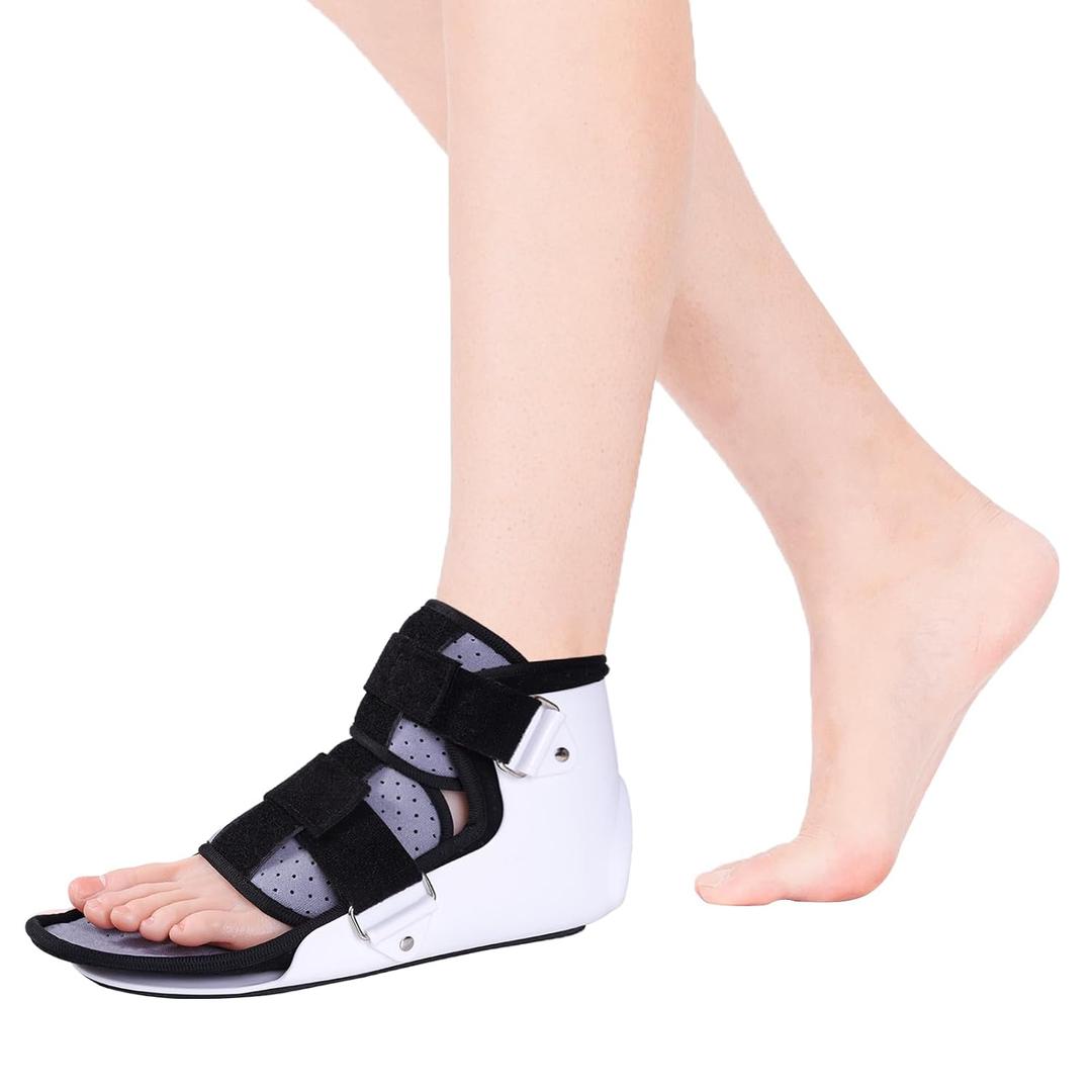 Walking Brace for Broken Toe Injuries, Sprained Ankles, Metatarsal Stress, Post-Op Support Left Foot Fracture Shoe Fits Men and Women, Stable Ankle Joints Postoperative Recovery Pain Relief, Left, One Size