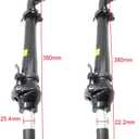 Bike Stem Handlebars Folding Bike Stem Quick-Release Aluminum Alloy Adjustable Stem with Teeth BSZ004