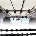 Jorazor Fishing Rod Holder for Car,Fishing Pole Holder for Car,Fishing Pole Storage Inside Carrier Racks for SUV/Wagons/Van/Jeep/Truck