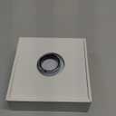 Smart Ring for Men & Women - 5ATM Waterproof, Health & Fitness Tracker, Heart Rate Monitor, Hand Gesture Brush Tiktok, Titanium Alloy Smart Rings for iOS/Android(Matte Silver #8)