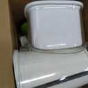 Cambom 5 in 1 Rotary Cheese Grater Hand Crank Cheese Shredder for Fresh Cheese, Vegetable, Nuts,Non-slip Suction Base, Five Blades, White