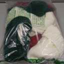 Hommtina Christmas Stockings, Personalized Christmas Stockings 18 Inches Large Size Cable Knitted Stocking Gifts (6pcs White/Red/Green)