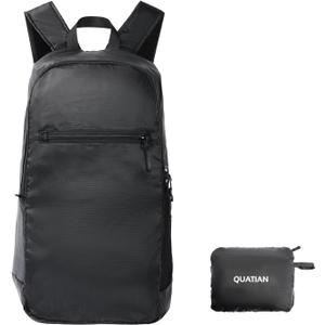Lightweight Foldable Backpack Water-Resistant Travel Daypack with Spacious Compartment & Front Pocket, Compact and Durable for Daily Use